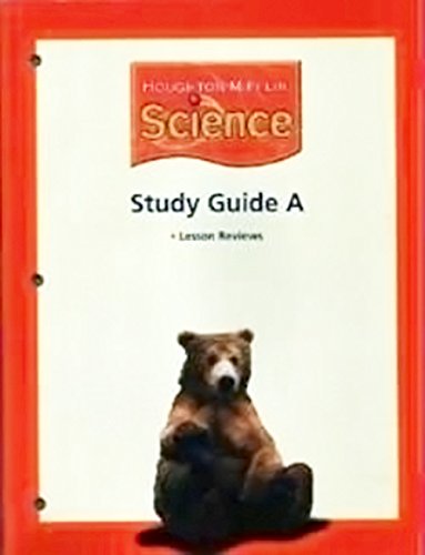 Houghton Mifflin Science: Study Guide â€œAâ€ Extra Support BLM/TAE Book Grade 2 [Unknown Binding]