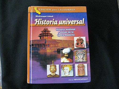 McDougal Littell World History: Student Edition (Spanish) Grades 6-8 Medieval and Early Modern Times 2006 (Spanish Edition) [Hardcover] MCDOUGAL LITTEL