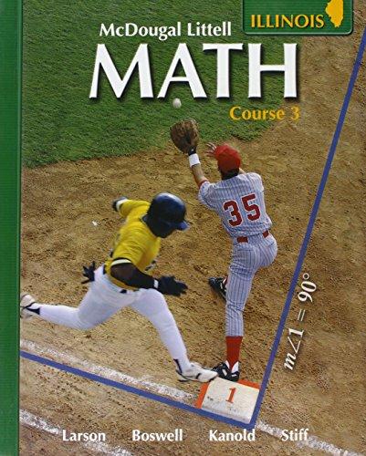 McDougal Littell Math Course 3: Student Edition 2007 [Hardcover] MCDOUGAL LITTEL