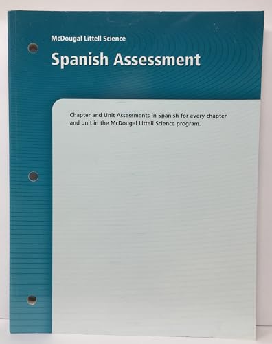 McDougal Littell Science Spanish Assessment [Paperback] McDougal Littell