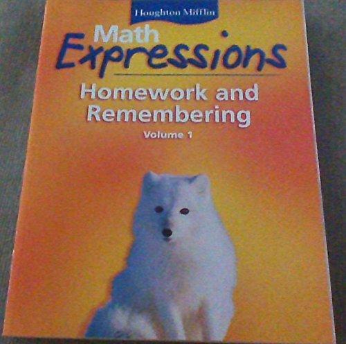 Math Expressions Hmewk&Rembr Consm L4 V1