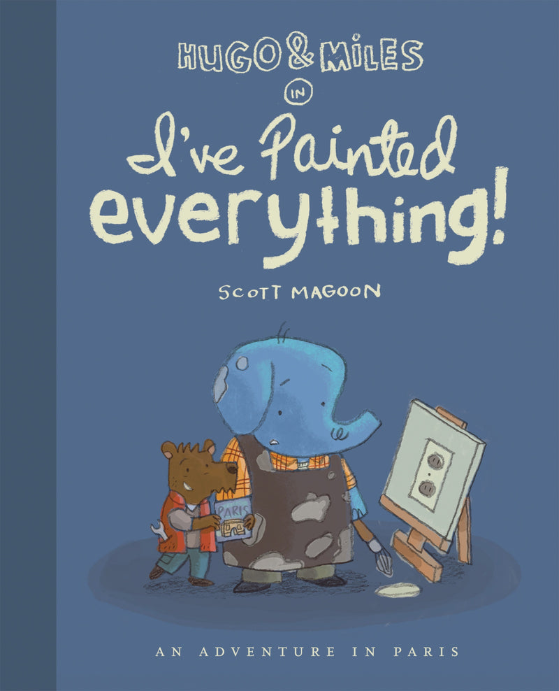 Hugo and Miles in I've Painted Everything