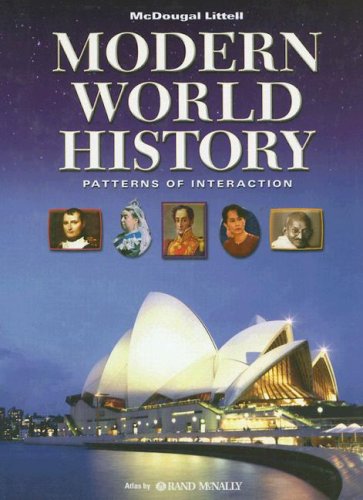 Modern World History: Patterns of Interaction, Student Edition [Hardcover] MCDOUGAL LITTEL