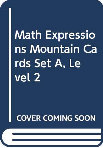 Math Expressions Mountain Cards, Set A Level 2