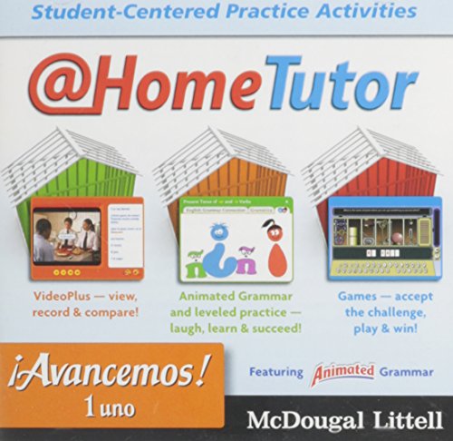 Â¡Avancemos! At Home Tutor Levels 1A/1B/1