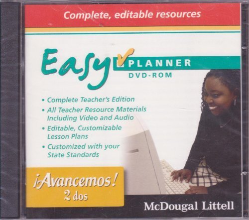 ?Avancemos!: EasyPlanner DVD-ROM Level 2 [CD-ROM] McDougal Littell