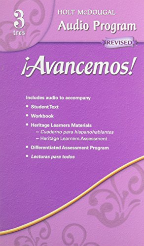 McDougal Littell Ã­Avancemos! Audio CD Program Level 3