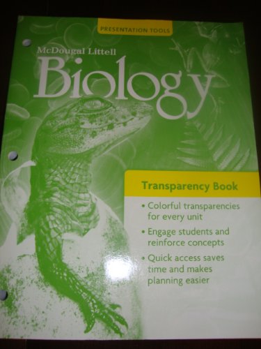 Holt McDougal Biology: Transparency Book [Film] MCDOUGAL LITTEL