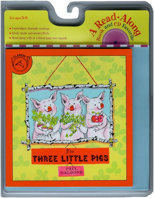 The Three Little Pigs Book & Cd
