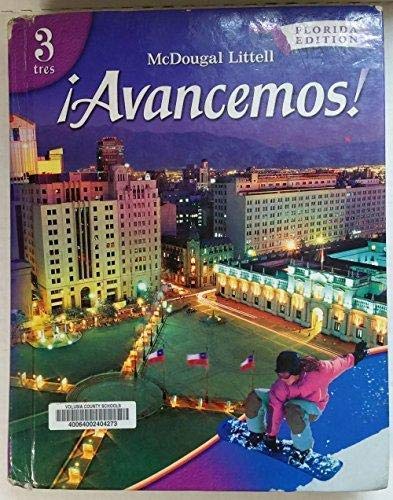 McDougal Littell Â¡Avancemos! Florida Student Edition Level 3