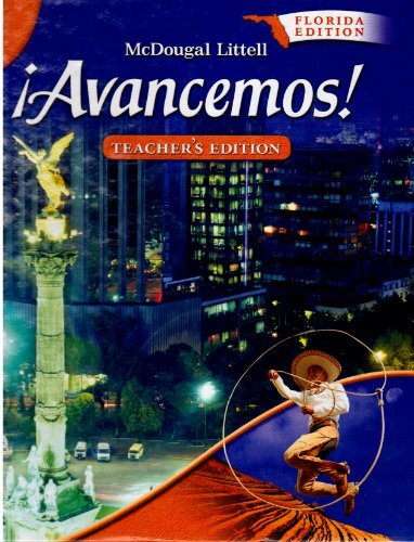 McDougal Littell Â¡Avancemos! Florida Teacher's Edition Level 1