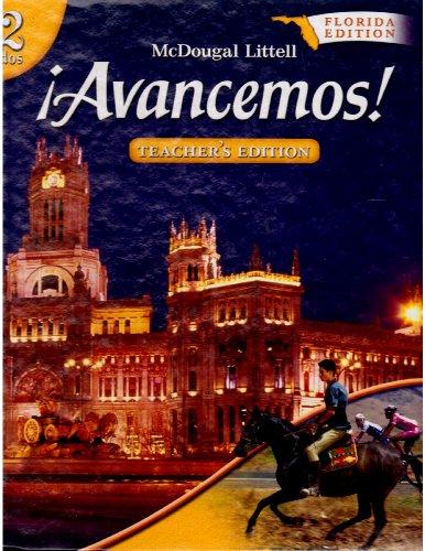 McDougal Littell Â¡Avancemos! Florida Teacher's Edition Level 2