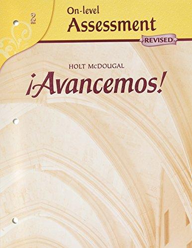 McDougal Littell Ã­Avancemos! Assessment Program On-Level Level 2