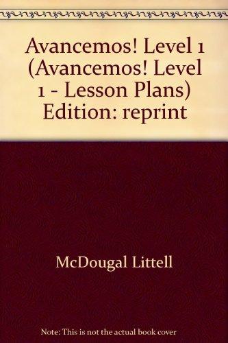 McDougal Littell Ã­Avancemos! Lesson Plans Level 1