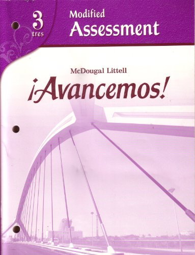 McDougal Littell Ã­Avancemos! Modified Assessment Level 3