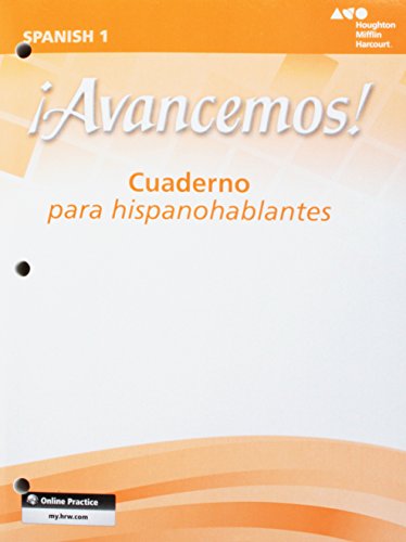 Â¡Avancemos! Cuaderno para hispanohablantes (Student)Level 1