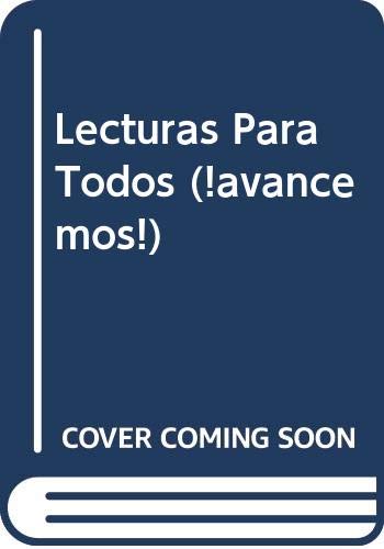 Â¡Avancemos! Lecturas para todos (Student) Level 3