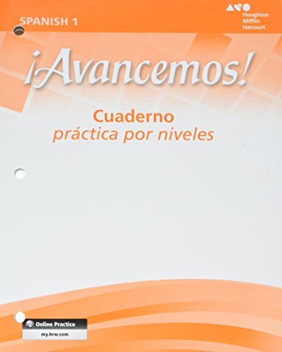 McDougal Littell Ã­Avancemos! Cuaderno: Practica por niveles (Student Workbook)with Review Bookmarks Level 1