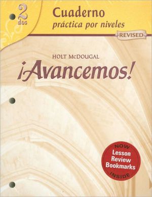 Â¡Avancemos! Cuaderno: Practica por niveles (Student Workbook) with ReviewBookmarks Level 2