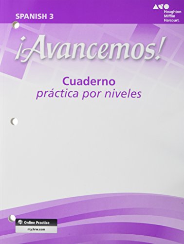 McDougal Littell Ã­Avancemos! Cuaderno: Practica por niveles (Student Workbook)with Review Bookmarks Level 3