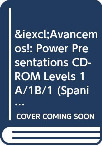 McDougal Littell Ã­Avancemos! Power Presentations CD-ROM Levels 1A/1B/1