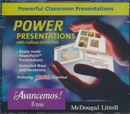 Â¡Avancemos! Power Presentations CD-ROM Level 3