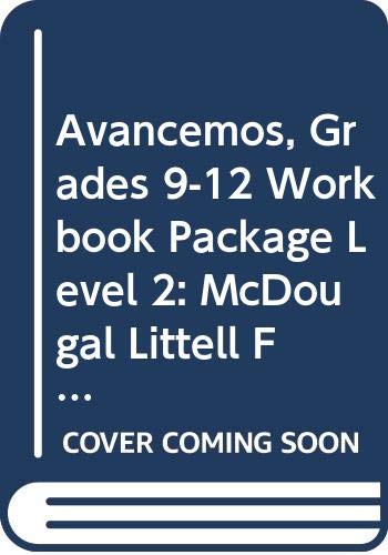 McDougal Littell Â¡Avancemos! Workbook Package Level 2