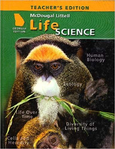 Science Georgia Grade 7: Teachers Edition Life Science (McDougal Littell Science) [Hardcover] MCDOUGAL LITTEL