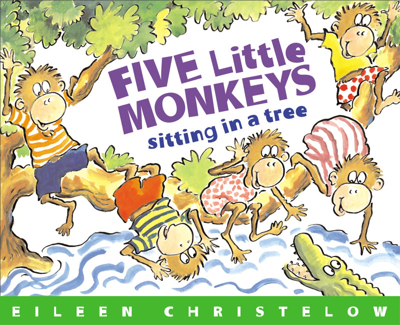 Five Little Monkeys Sitting in a Tree Book & Cd