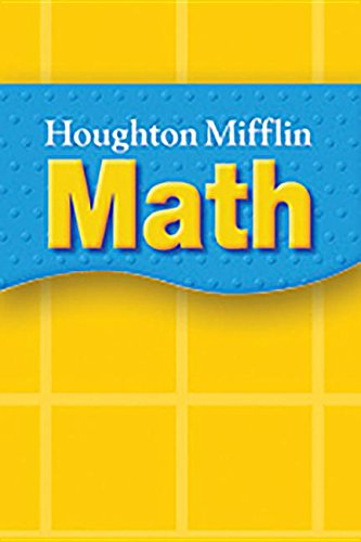 Houghton Mifflin Mathmatics Reader Monday Morning