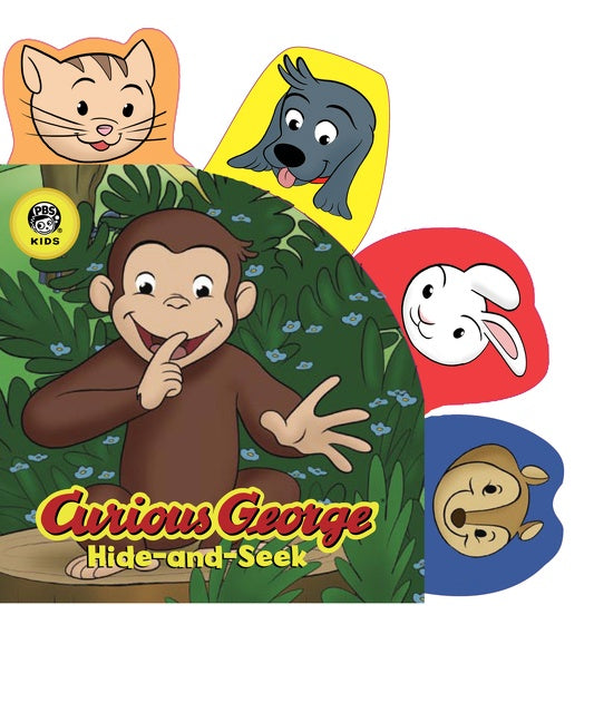 Curious George Hide-and-Seek Tabbed