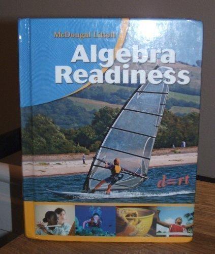 Algebra Readiness: Student Edition Grades 6-8 2008 [Hardcover] Holt McDougal