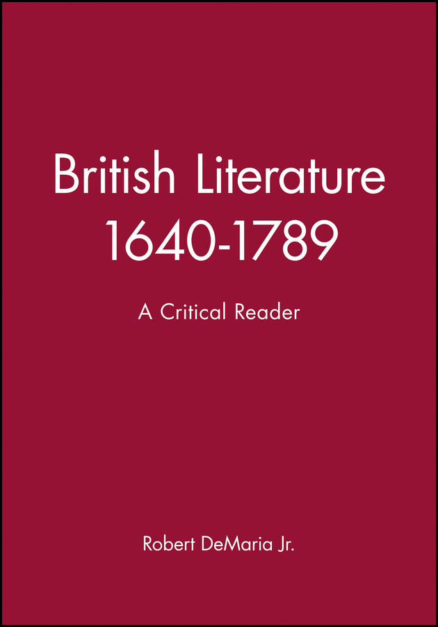 British Literature 1640-1789