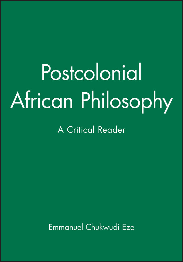 Postcolonial African Philosophy
