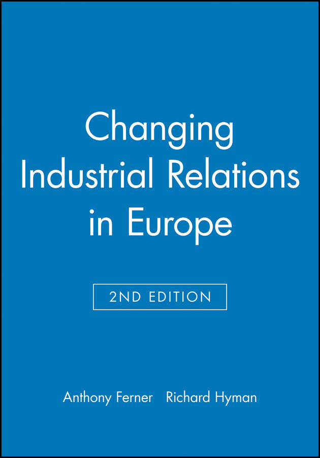 Changing Industrial Relations in Europe