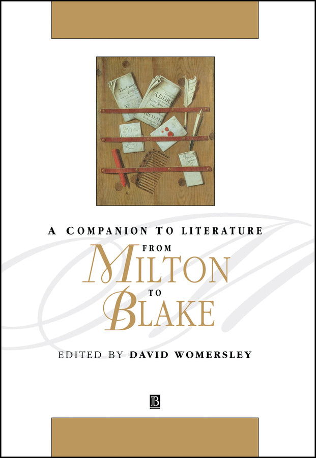 A Companion to Literature from Milton to Blake