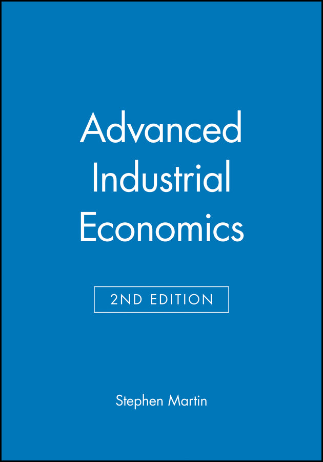 Advanced Industrial Economics