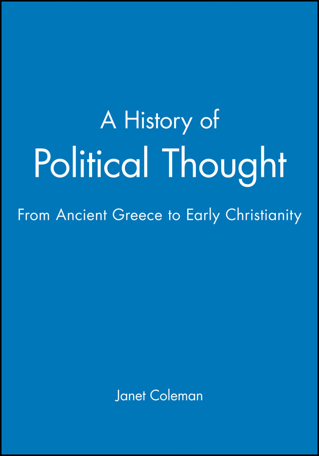 A History of Political Thought