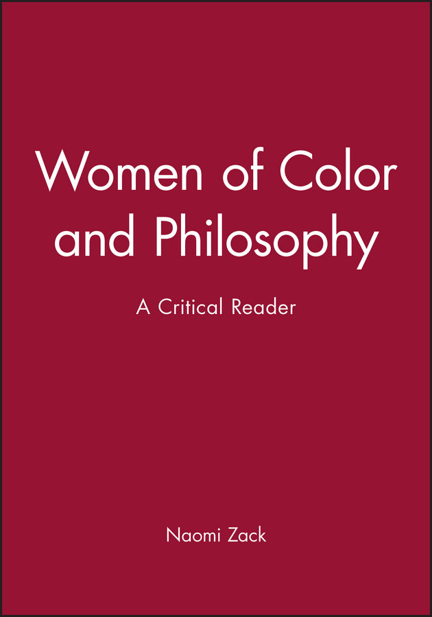 Women of Color and Philosophy