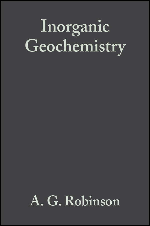 Inorganic Geochemistry