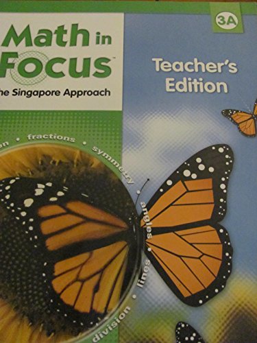 Math in Focus: Singapore Math Book a Grade 3 [Hardcover-spiral] Fong Ho Kheong