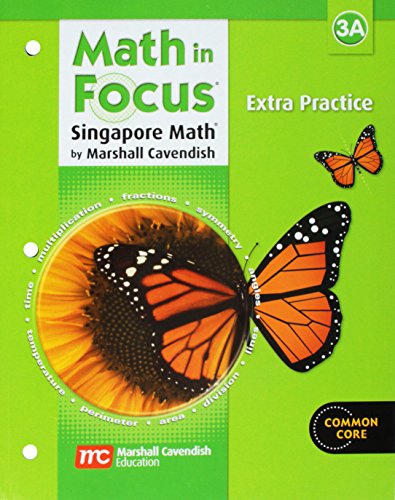 Houghton Mifflin Harcourt Math in Focus Extra Practice Book A Grade 3