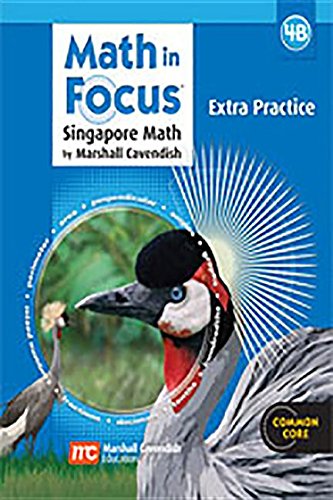Houghton Mifflin Harcourt Math in Focus Extra Practice Book B Grade 4