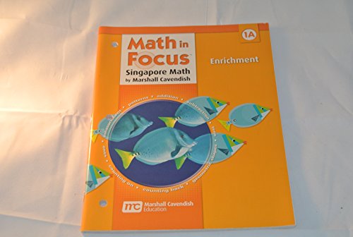 Math in Focus: Singapore Math Enrichment, Book A Grade 1