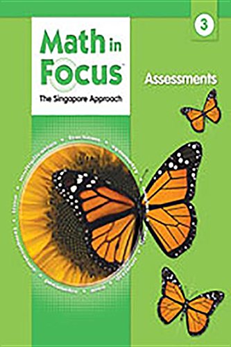 Houghton Mifflin Harcourt Math in Focus Assessments Grade 3