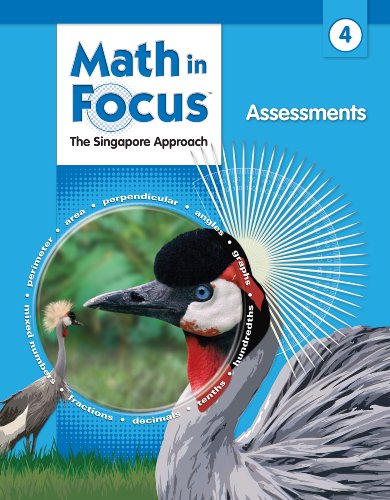 Houghton Mifflin Harcourt Math in Focus Assessments Grade 4