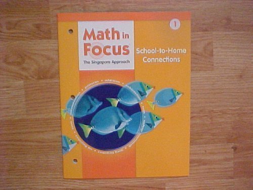 Math in Focus: Singapore Math School-to-Home Connections Grade 1