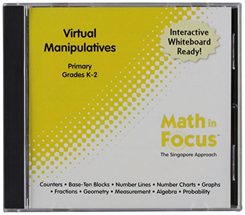 Houghton Mifflin Harcourt Math in Focus Primary Virtual Manipulatives CD-ROMGrades K-2