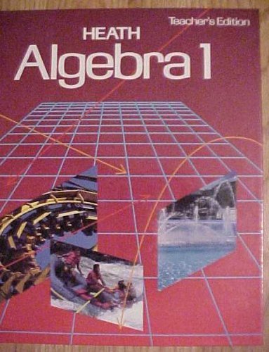 Heath Algebra 1 [Hardcover] Clyde A. Dilley