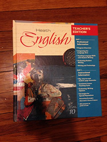 Heath English, Level 10 Teacher's Edition [Hardcover] Carol Skinner and Carol Ann Skinner